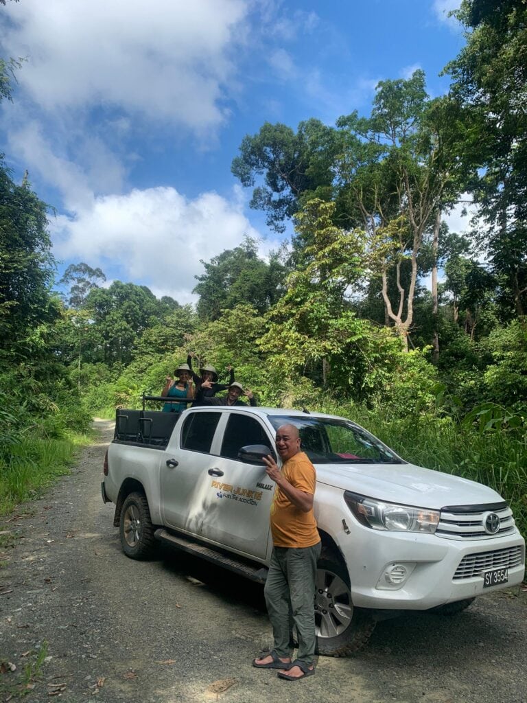 4WD safari in Deramakot