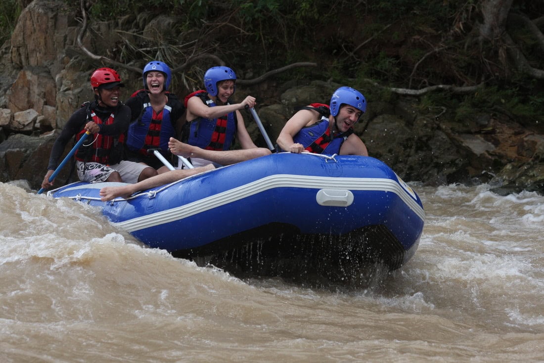 The Kiulu River valley, Sabah