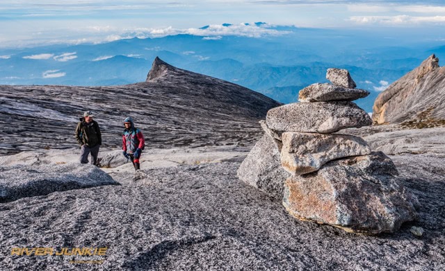 Views from the summit plateau of Mount Kinabalu, Sabah