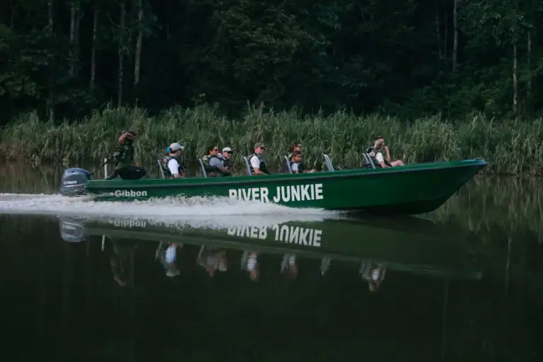 Kinabatangan River boat