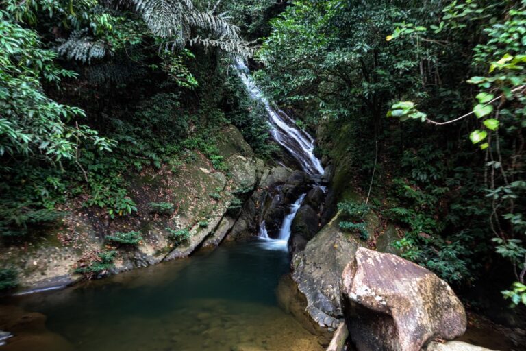 Orou Sapulot lodge in the Sapulot highlands, Sabah