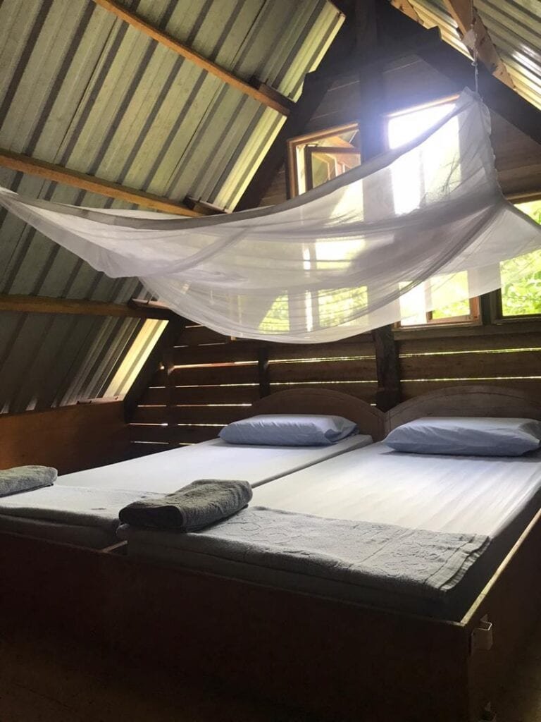 Orou Sapulot lodge in the Sapulot highlands, Sabah