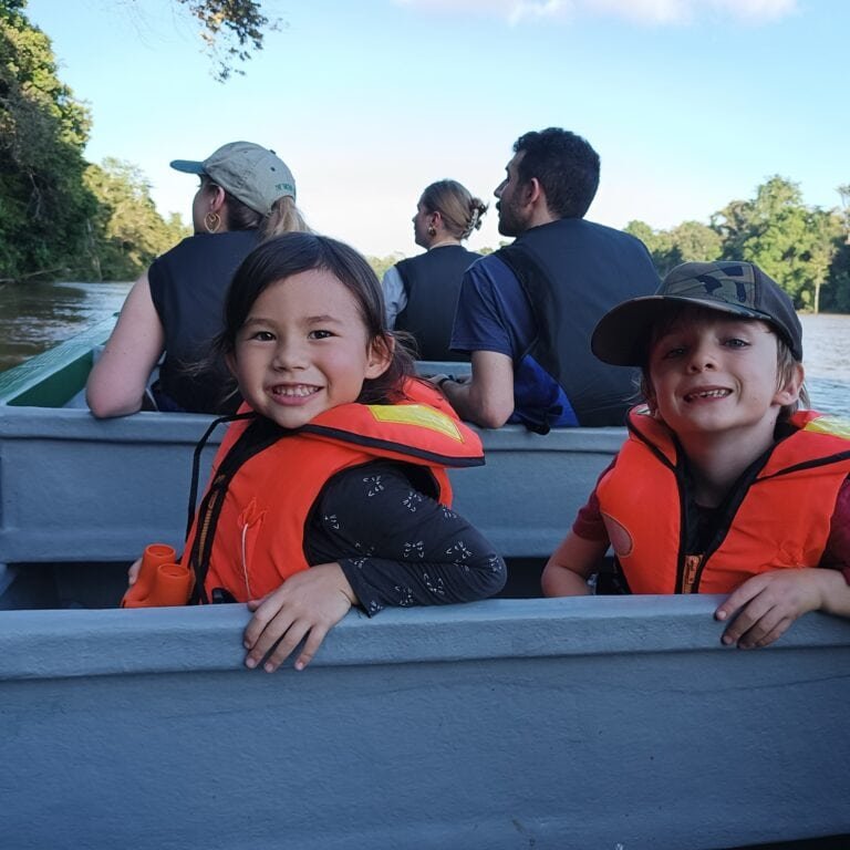 Kinabatangan with kids