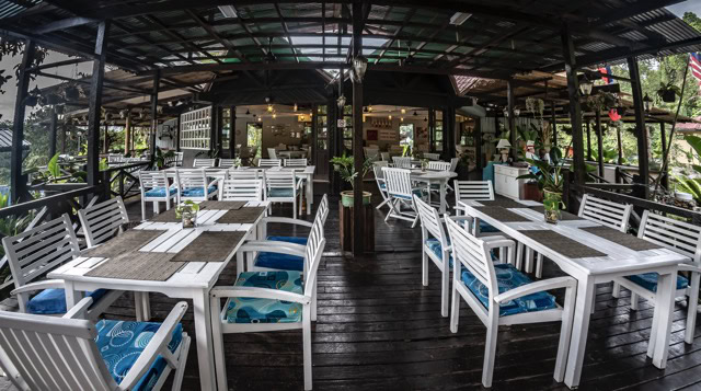 Rainforest Restaurant at Poring Hot Springs, Sabah